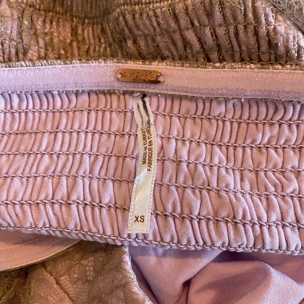 Free People Shape Of You Maxi Skirt Set New without tag Size XS Sandy Pink Combo - Picture 12 of 13